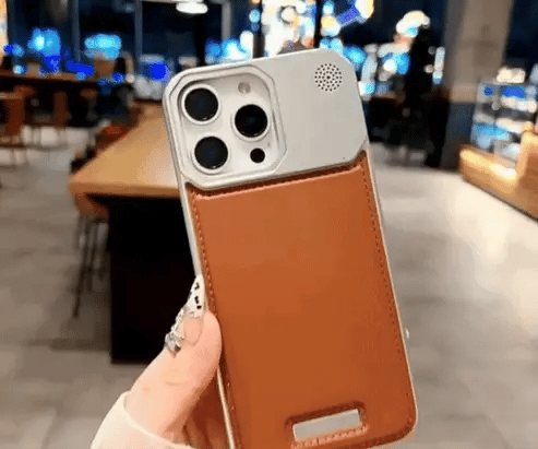 Leather Aromatherapy Cell iPhone Case