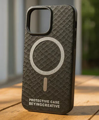 Luxury Texture MagSafe Case